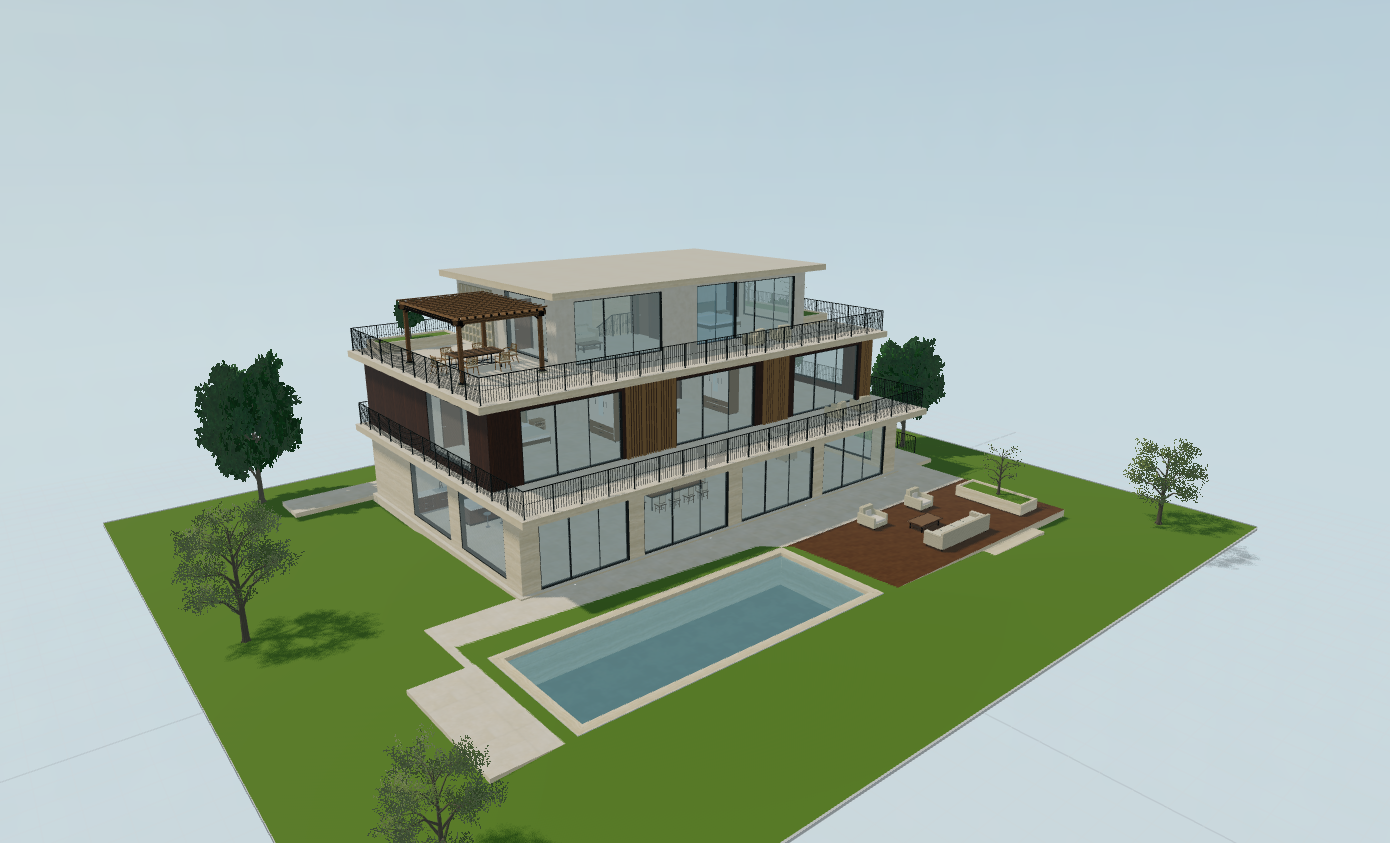 Casa Umbral · Estudio residencial original · vista exterior · v01
